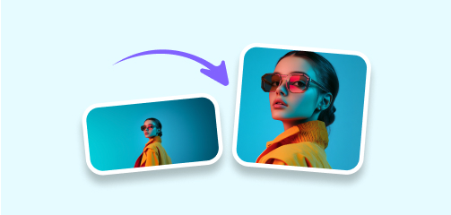 AI auto reframe video in hitpaw video converter