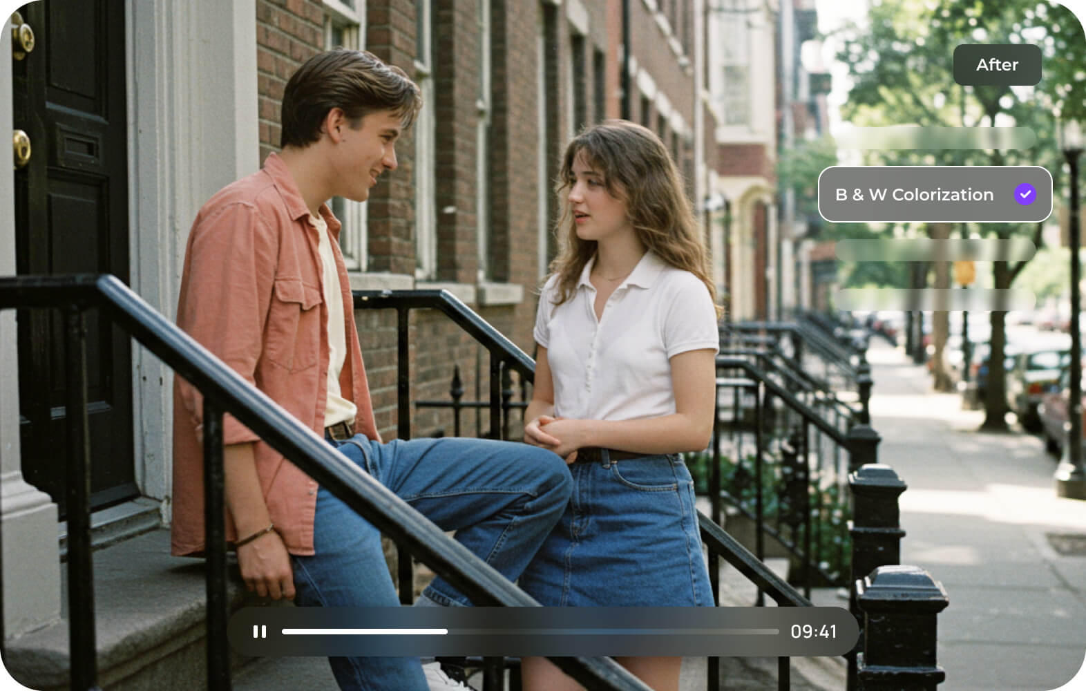 ai unblur face photo