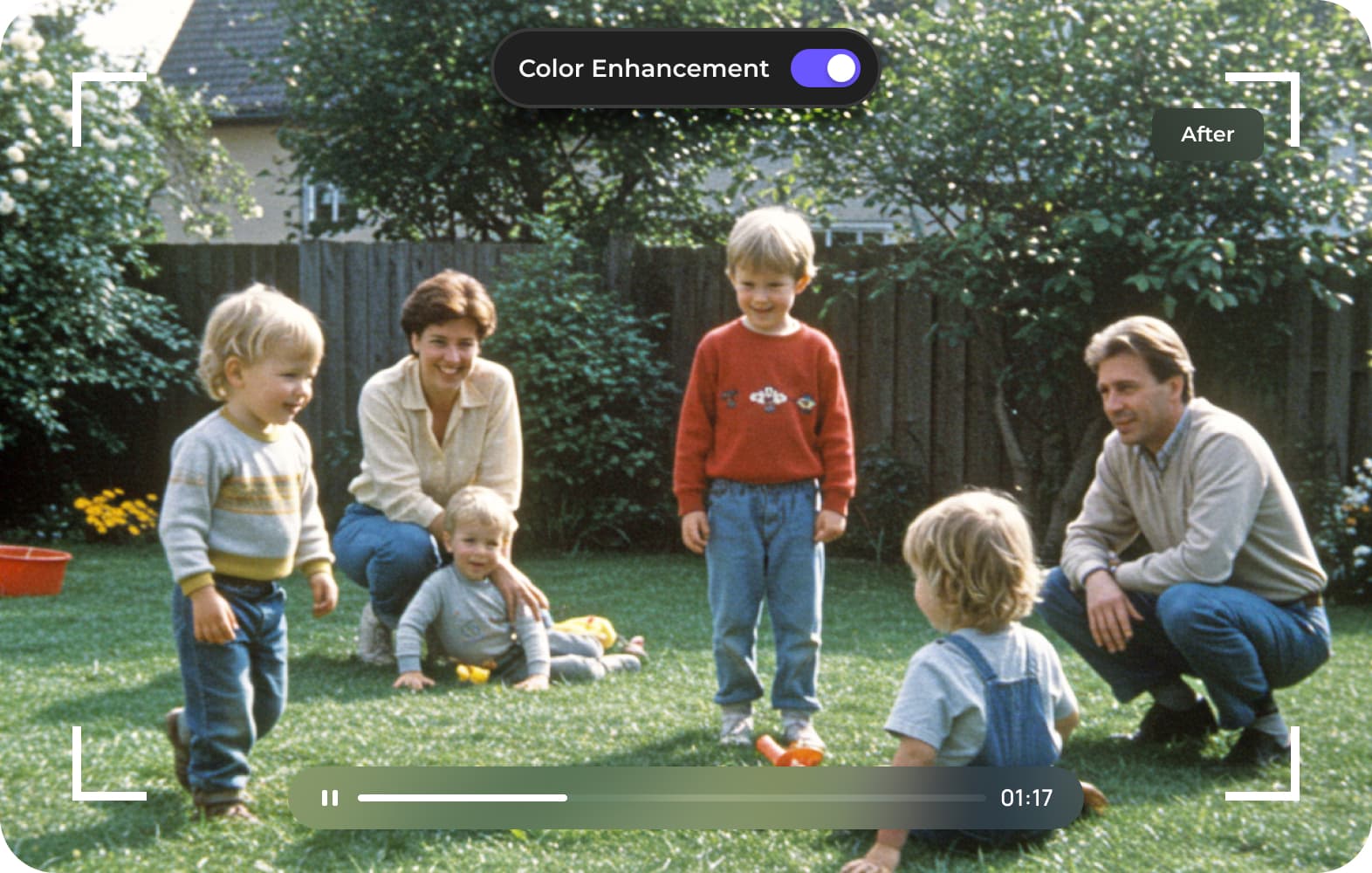 ai unblur face photo