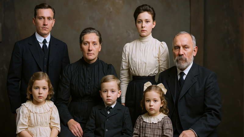 restored photo with hitpaw photo enhancer