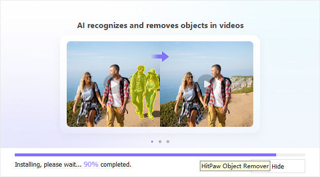 start the installation