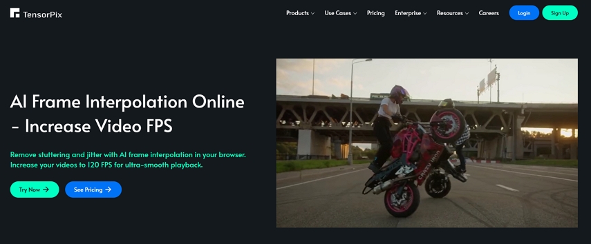 best frame interpoloation online