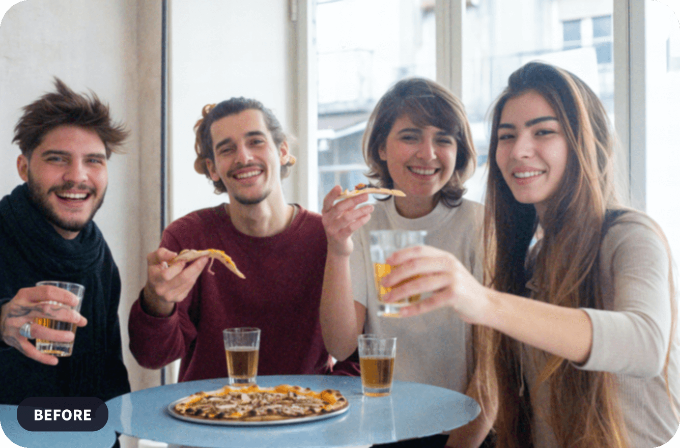 enhance portraits before