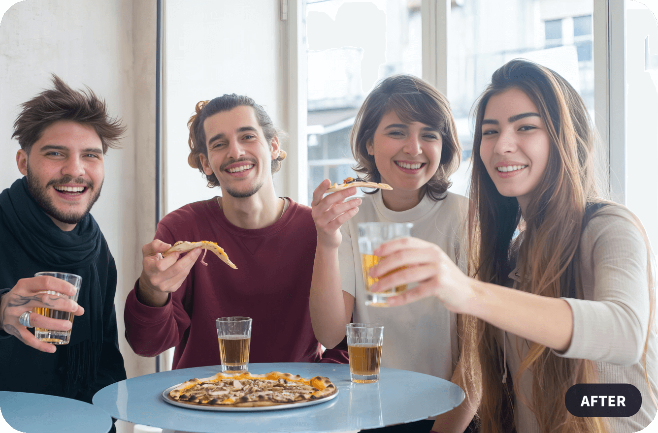 ai face retouch after